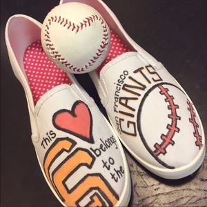 Giants shoes for @saunta4ever